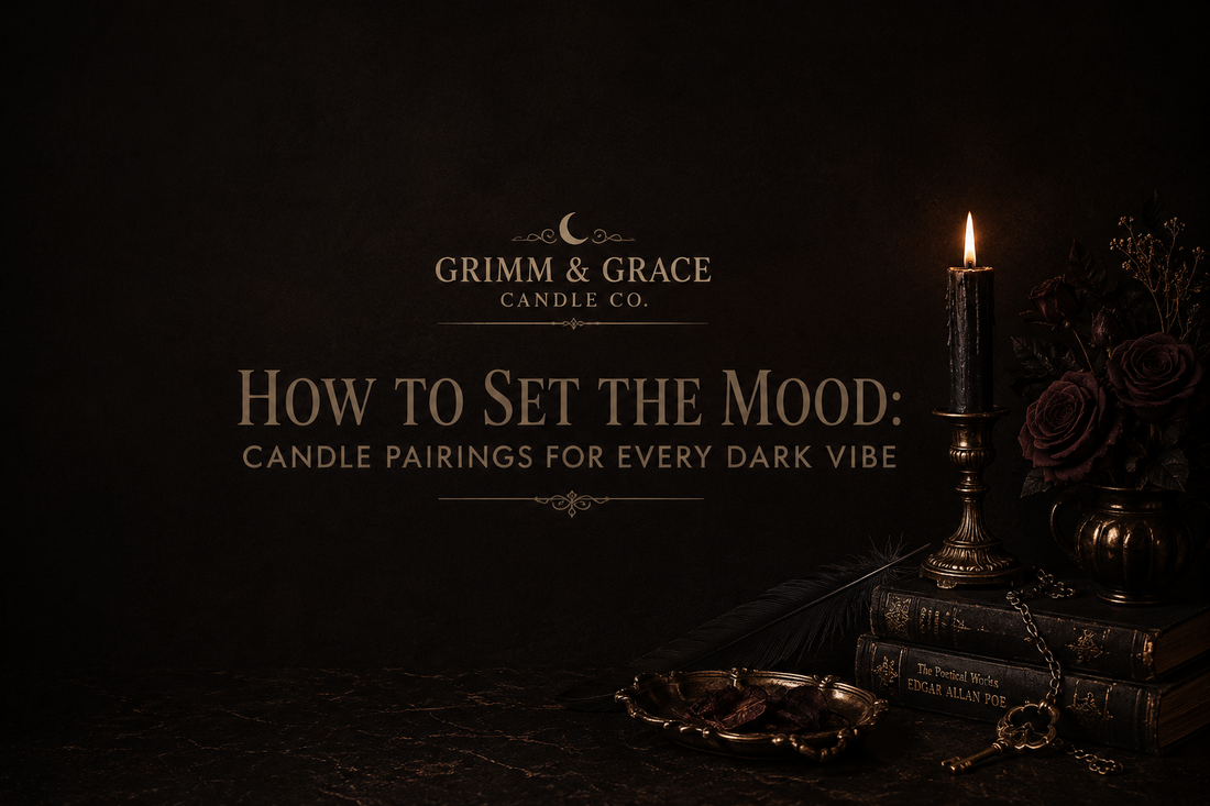 How to Set the Mood: Candle Pairings for Every Dark Vibe