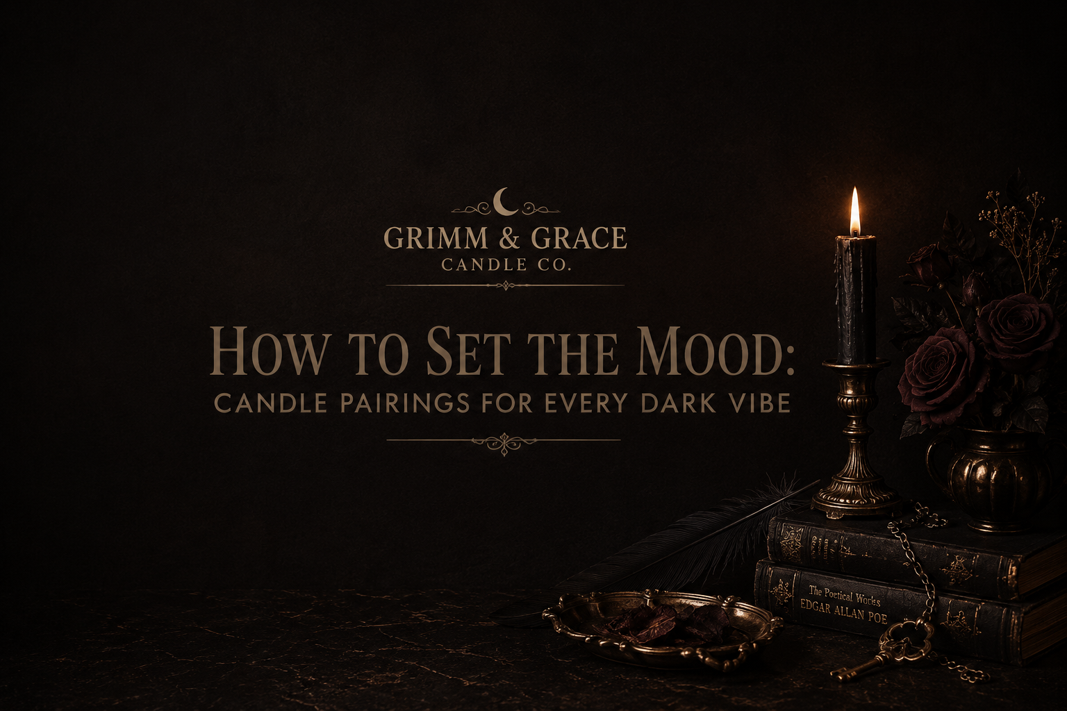 How to Set the Mood: Candle Pairings for Every Dark Vibe