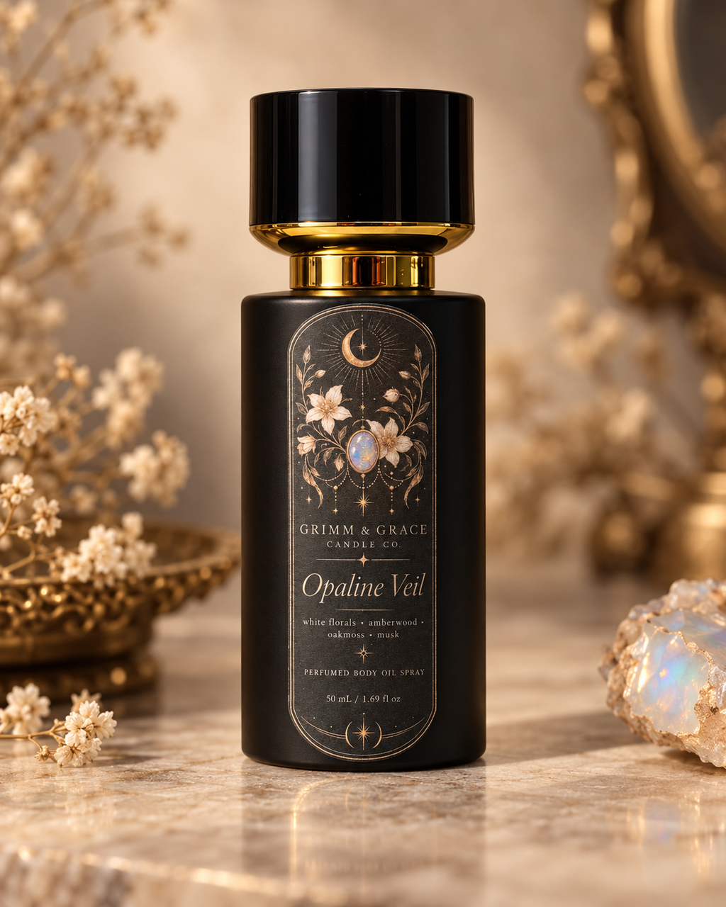 Opaline Veil Perfumed Body Oil Spray